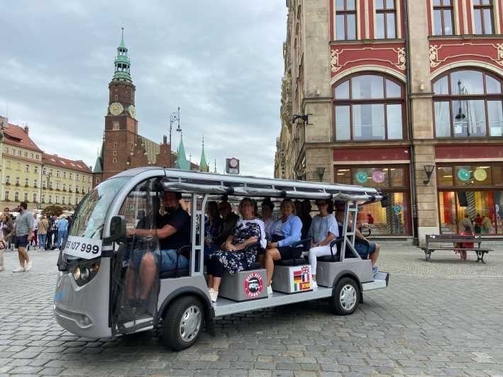 Breslavia: Tour en grupo reducido en coche electrónico y audioguía