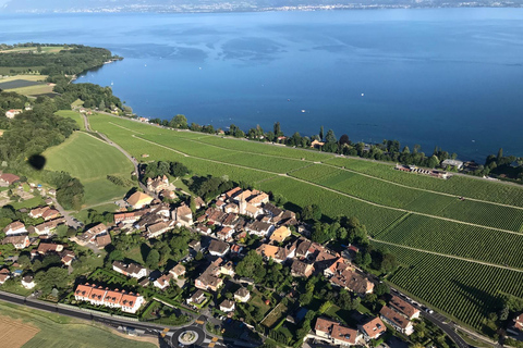 Lausanne: voo suíço com fondue num balão de ar quenteLausanne: Voo suíço com fondue num balão de ar quente