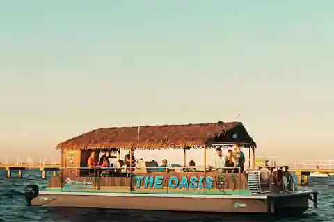 Charlotte Harbor: "The Oasis" Tiki Boat Sunset Cruise