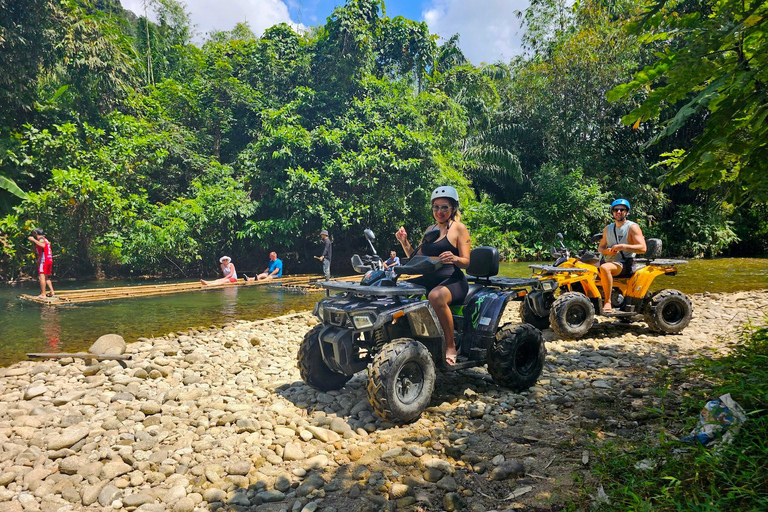 Phuket: Bamboo Raft, ATV & Sea Turtle Private Tour Khao Lak