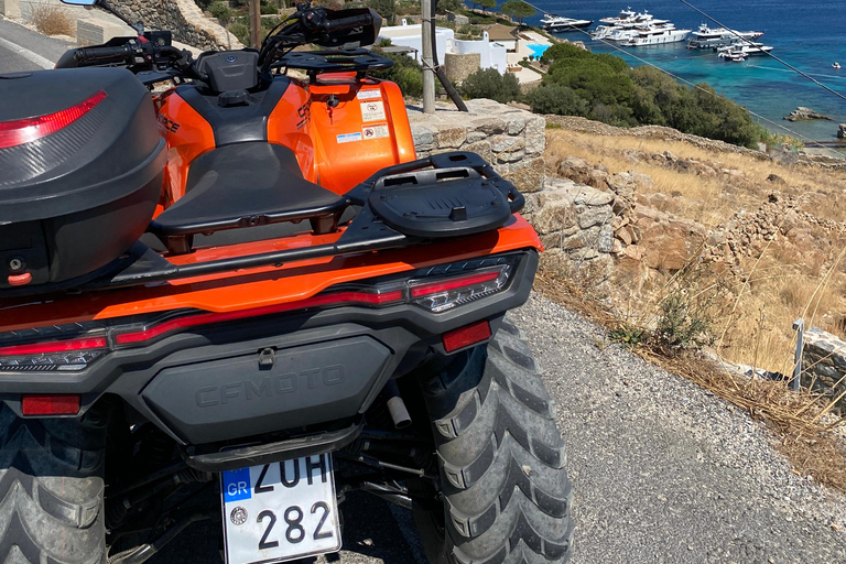Guided Mykonos ATV adventure; Off-Road Tour with Beach Stop