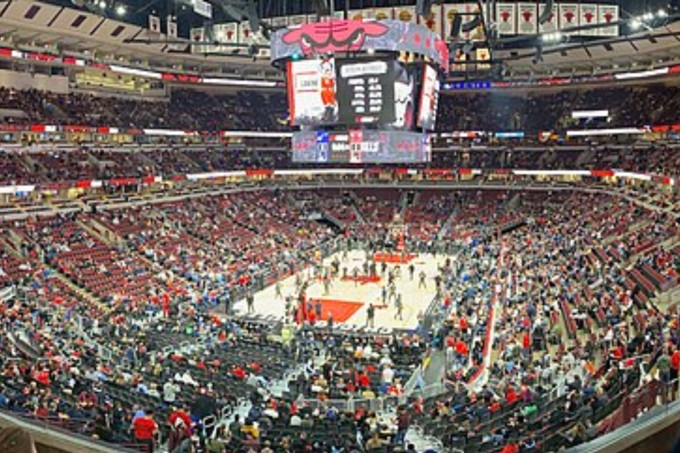 Chicago: Chicago Bulls Basketball Game Ticket Lower Baseline