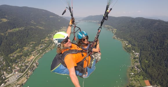 Tandemflug: Gleitschirm- Panorama- Tandemflug