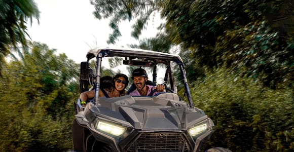 Cozumel: Buggy Off-Road Tour, KUZÁ Beach, Buffet & Open Bar