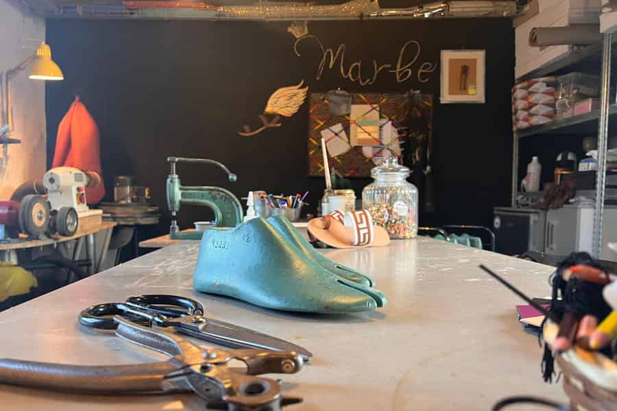 Athen: Mach deine eigenen Ledersandalen Workshop