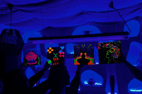 Antalya: Neon Painting Workshop - Art That Glows in the Dark