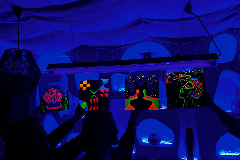 Antalya: Neon Painting Workshop - Art That Glows in the Dark