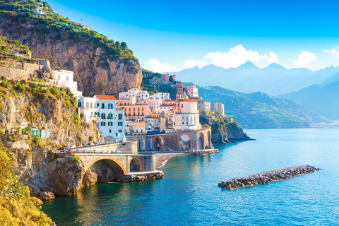 From NAPLES: Amalfi Coast Boat of Amalfi and Positano