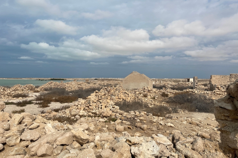 Het noorden van Qatar: Olafur Eliasson Exibit, Zubara fort & jumail