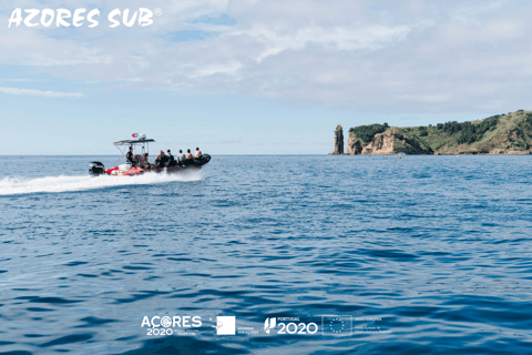 Sao Miguel : excursion en bateau autour de l'îlot de Vila Franca do Campo