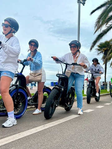 French Riviera : Guided Visit on a E-Scooter