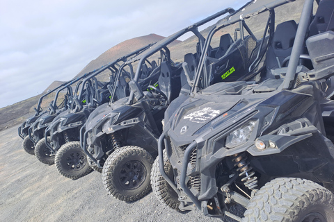 Lanzarote: Tour mixto Volcán Buggy guiado 4 plazasLanzarote: 3h Mix tour Volcán Buggy Guiado 4 plazas