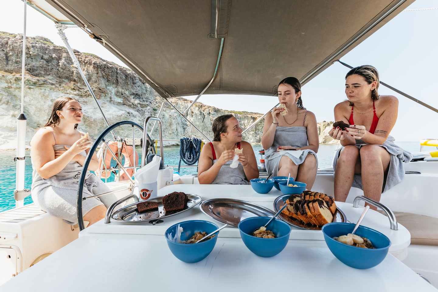 米洛斯:克莱夫提科游船含餐饮及Sykia拍照