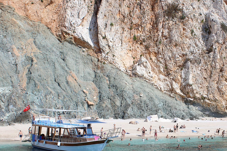 From Antalya or Side: Suluada Island Boat Trip with LunchTrip from Antalya Area