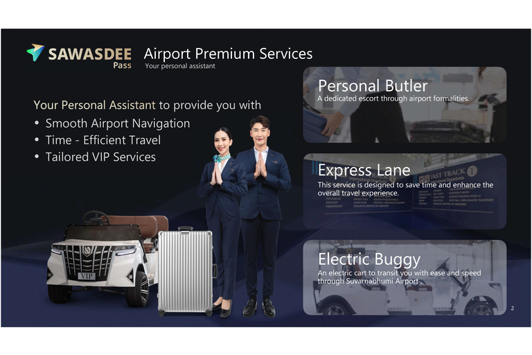 Bangkok Airport: VIP Meet & Greet Service & Hotel Transfer Bangkok Airport: Guide Fasttrack Service and Hotel Transfer