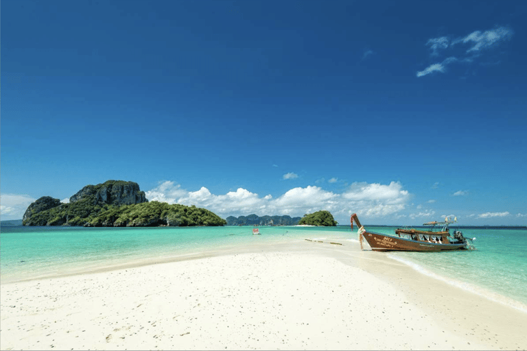 Krabi: 4-eilanden dagtour per longtailboot of speedbootGezamenlijke tocht met longtailboot