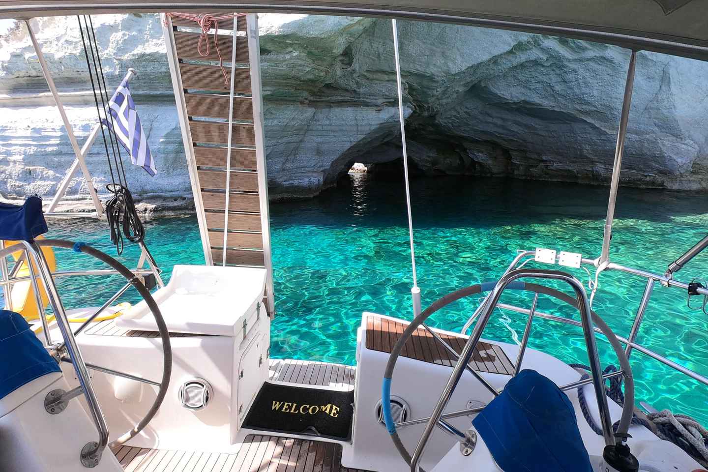 클레프티코 & 시키아 동굴 모험 보트 투어