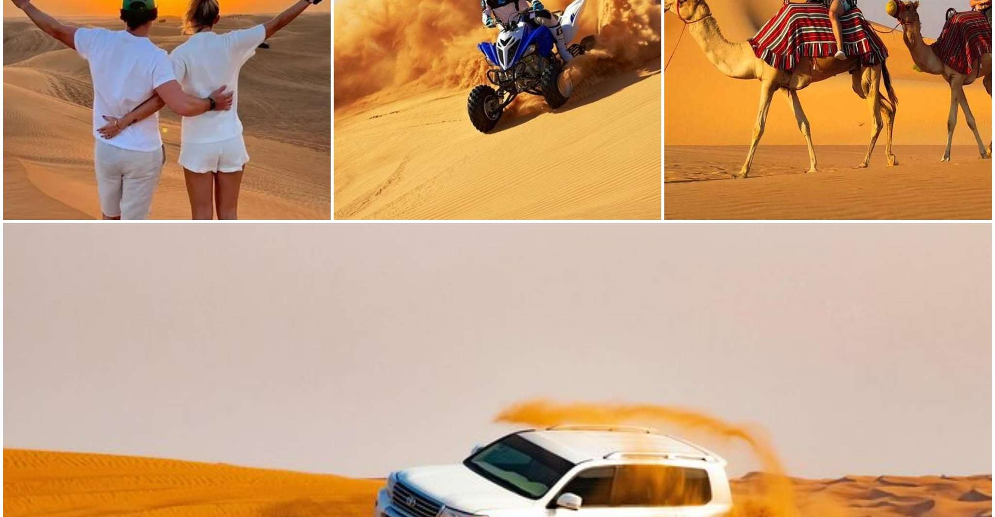 Doha:ATV,Quad or Buggy Dune Bashing,CamelRide & Sandboarding photo 14