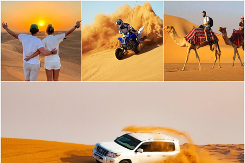 Da Doha: Safari nel mare e nel deserto con corsa sulle dune in 4x4