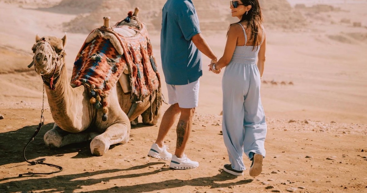 Piramidi di Giza e Grande Sfinge — Giza, Egitto