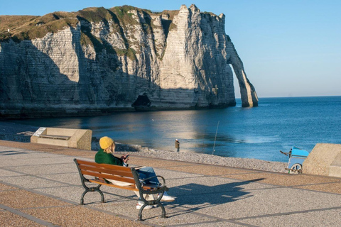 Depuis Le Havre/Honfleur : Excursion privée à Etretat avec transfertDepuis Le Havre