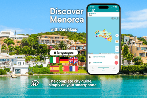 Menorca: Private Guided Tour on Your Mobile – Ciutadella + Mahón Mahón: The Admiralty Code and the Harbor with Kit and Guide