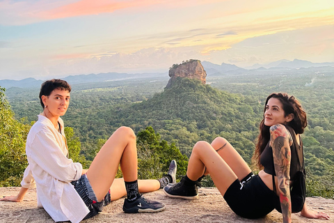 Colombo: Sigiriya Rock, Dambulla & Cultural Village Day Tour One Way Tour: Drop off in Sigiriya/Dambulla Area (Flat Van)