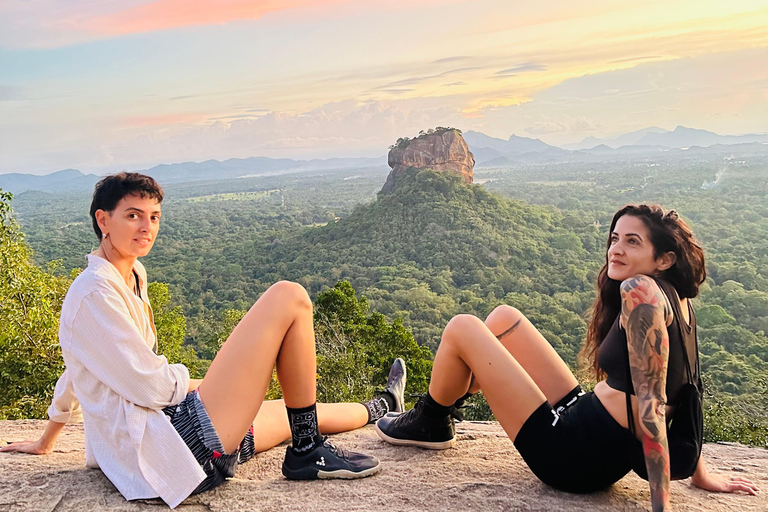 Colombo: Sigiriya Rock, Dambulla & Cultural Village Day Tour One Way Tour: Drop off in Sigiriya/Dambulla Area (Flat Van)