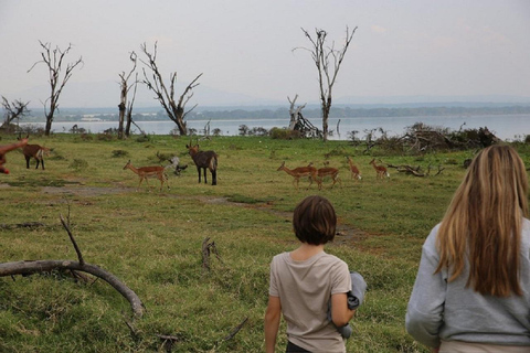Nairobi: Crescent Island Walking Safari and Lake Naivasha Shared: Crescent Island and Lake Naivasha without Entry Fee