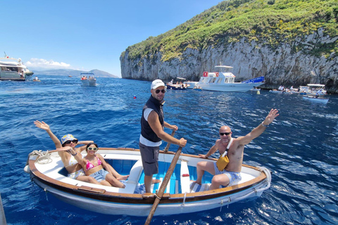 From Sorrento: Full-Day Boat Tour to Capri with Drinks