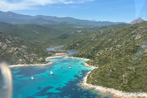 Microlight flight in Haute-Corse
