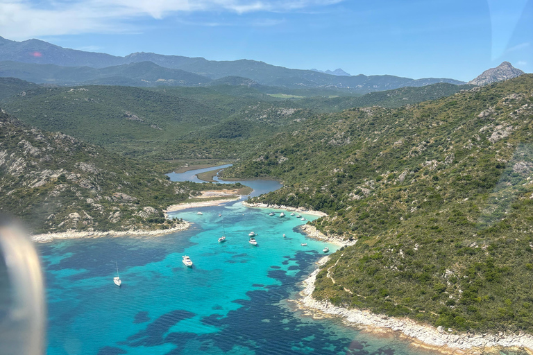 Microlight flight in Haute-Corse