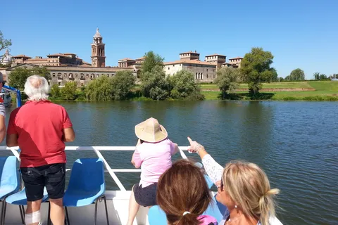 Mântua: do parque ao porto através das eclusas de Leonardo
