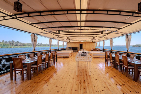 Asuan: 2-dniowy rejs statkiem Dahabiya po Nilu z Asuanu do Luksoru