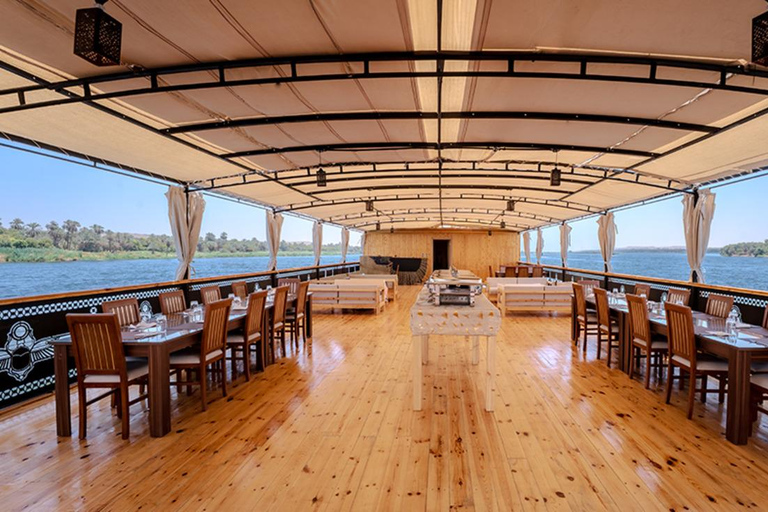 Asuan: 2-dniowy rejs statkiem Dahabiya po Nilu z Asuanu do Luksoru