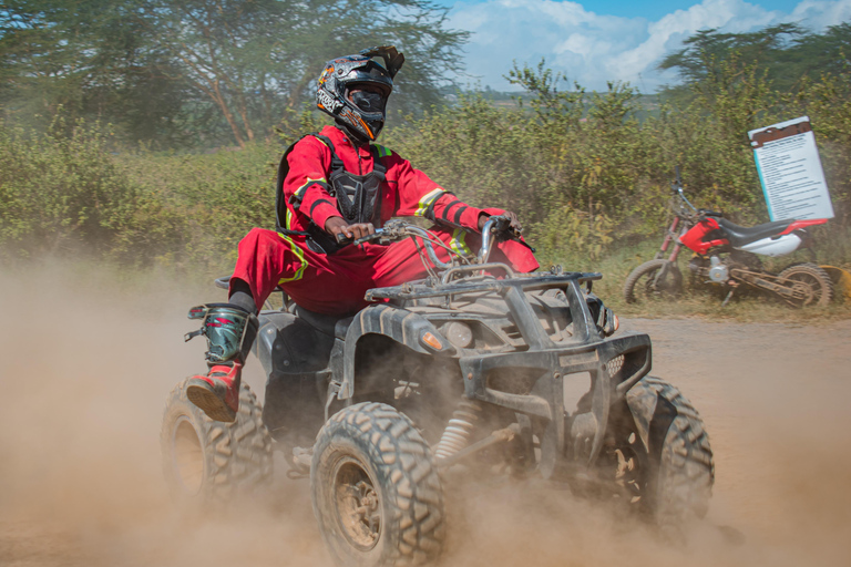 From Nairobi-Lake Naivasha: Boat Ride & Quad Bike Day Trip