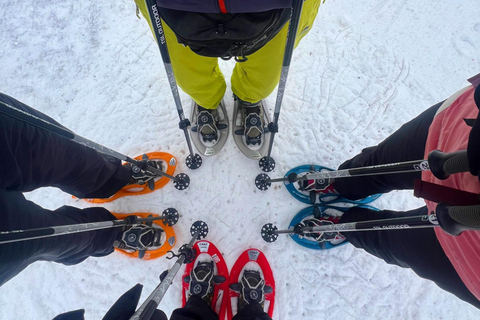 Sarajevo: Ervaar Snowsheing op de Olympic MountainsVan Sarajevo: Olympische berg Bjelašnica sneeuwschoentour