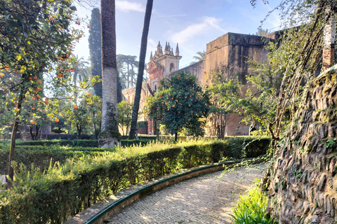 Sevilha: TOUR PARTICULAR PELO ALCAZAR SEM FILAS