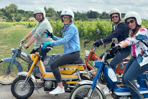 Saint-Emilion: gite e visite in motorini d&#039;epocaSaint-Emilion: gite e visite in motorini vintage