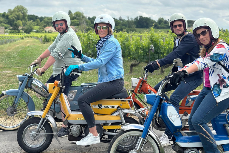 Saint-Emilion: gite e visite in motorini d&#039;epocaSaint-Emilion: gite e visite in motorini vintage