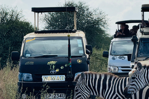Nairobi Park Safari, Sheldrick's Orphanage & Giraffe Center Shared Drive in Open-Roof Van Game Drive