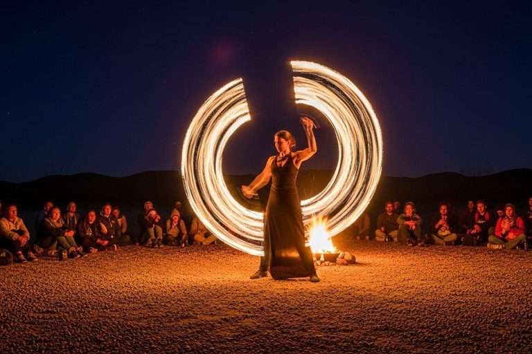 Marrakech: Agafay Desert Quad, Camel Ride & Dinner Fire Show
