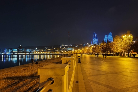Bakou : Visite nocturne privée (guidée)