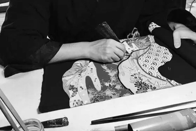 Kyoto: Kinsai Gold Craft and Tsutsugaki Technique Experience