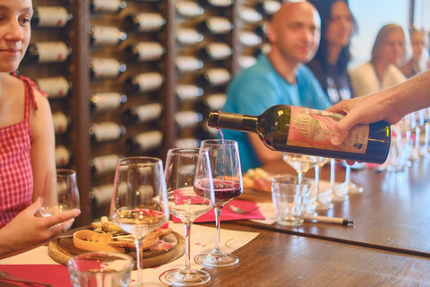 Siena & San Gimignano: Wine & Culinary Tasting from Florence Siena & San Gimignano:Tuscan Lunch, Wine Tasting + Cathedral