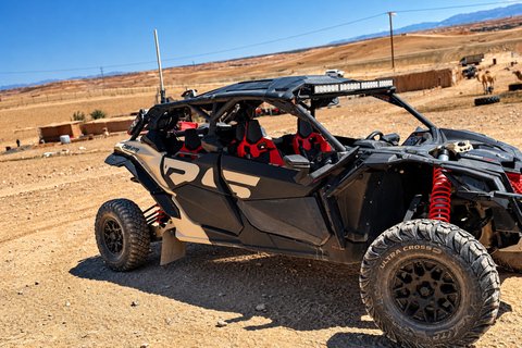 Marrakech: Agafay Desert 4-Seater Buggy Tour with Mint Tea