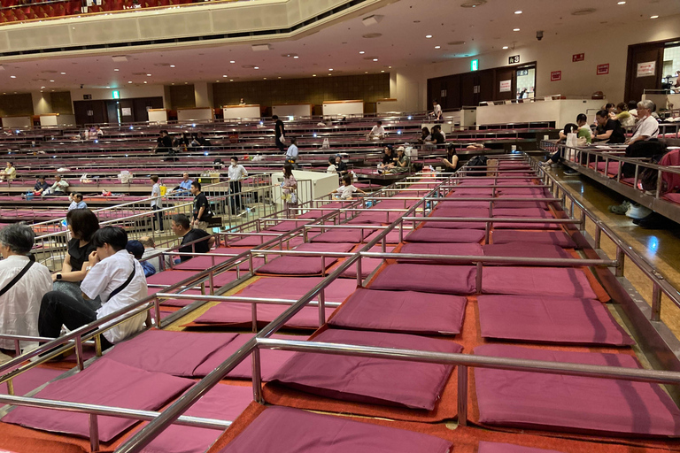 Tokyo: Watching Sumo and Ryogoku Area Walking Tour May Tournament Final Day Chair Seat Ticket(No Souvenir)