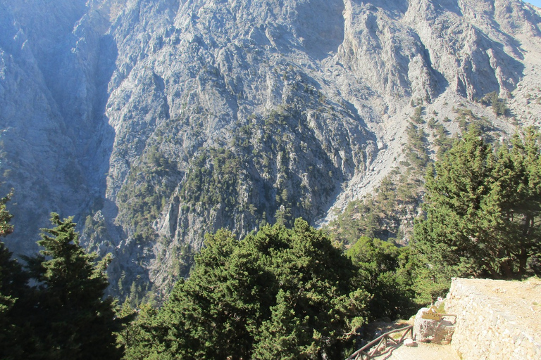 From Rethymno: Samaria Gorge Full-Day Trek with Pickup From Gerani, Petres, Dramia, Kavros, and Georgioupolis