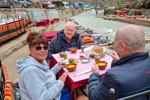Marrakech: ourika valley lunch & guided hike to waterfalls Option 2: Ourika Valley Guided Trip with Lunch Included