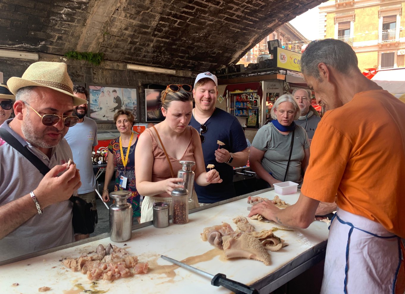 Catania: Guidet Street Food Tour med smagsprøver